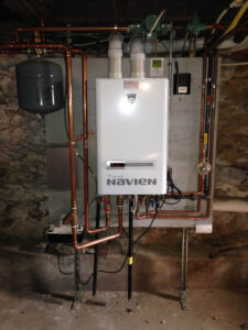 on demand water heater installation by Darryl Barber and Sons